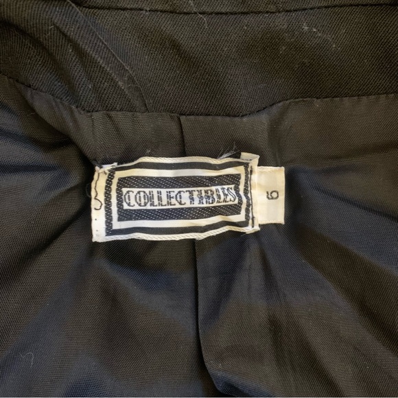 Vintage wool duster trench coat - Picture 4 of 6